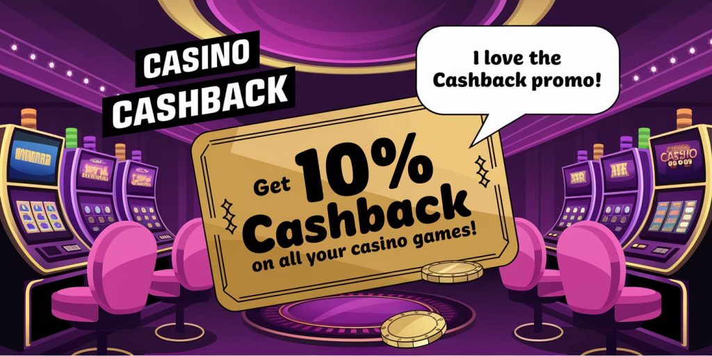 Cashback bono en casino Dominicana.